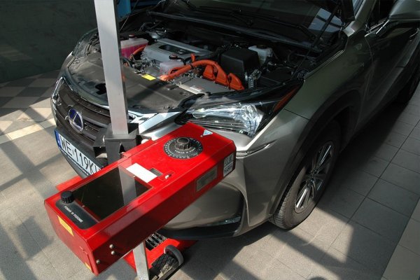 ustawianie reflektorów